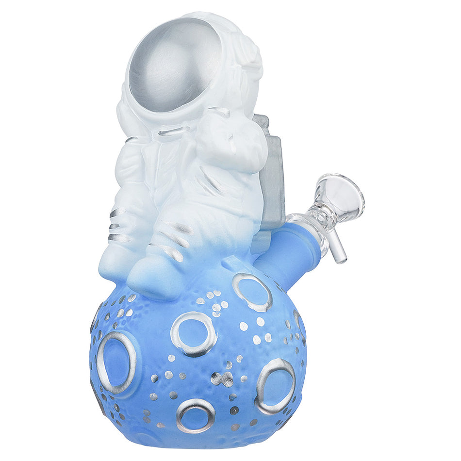 (RIG) 7" ASTRONAUT ON THE MOON - BLUE