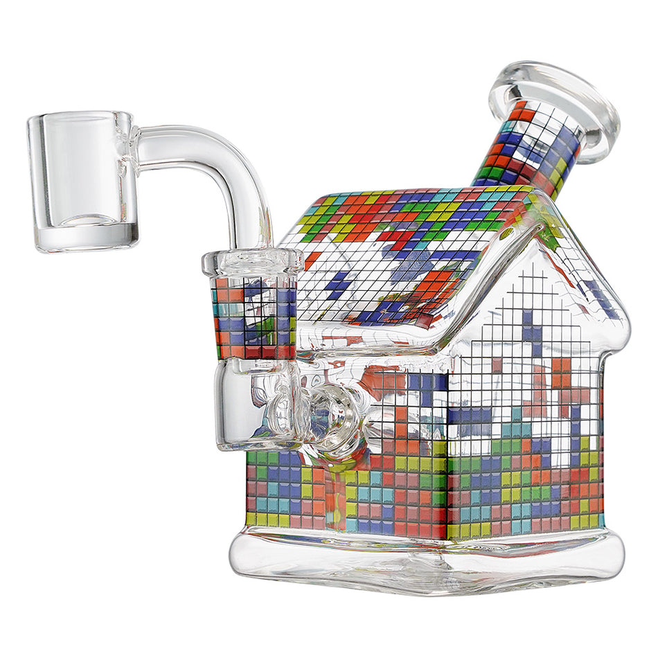 (RIG) 4.5" TETRIS HOUSE
