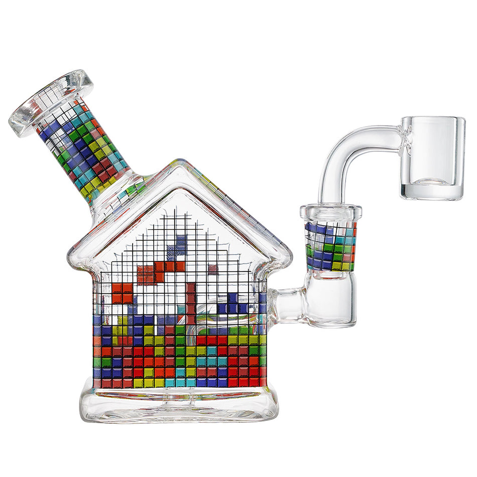 (RIG) 4.5" TETRIS HOUSE