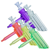 (BUBBLER) 5" SEE THRU BUBBLER - YELLOW