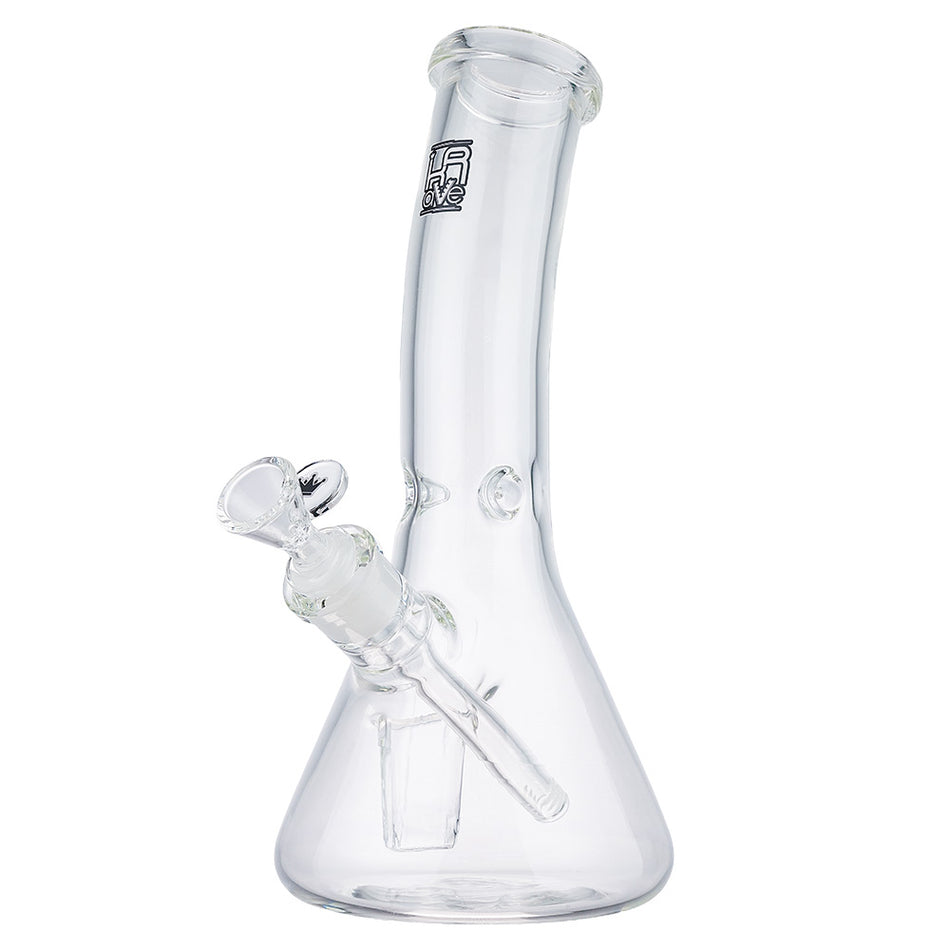 (WATER PIPE) 12" KRAVE BENT WITH LIGHTER POCKET - BLACK