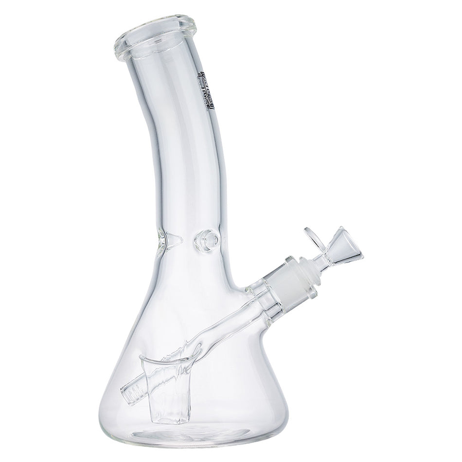 (WATER PIPE) 12" KRAVE BENT WITH LIGHTER POCKET - BLACK