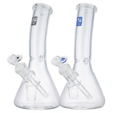 (WATER PIPE) 12" KRAVE BENT WITH LIGHTER POCKET - BLUE