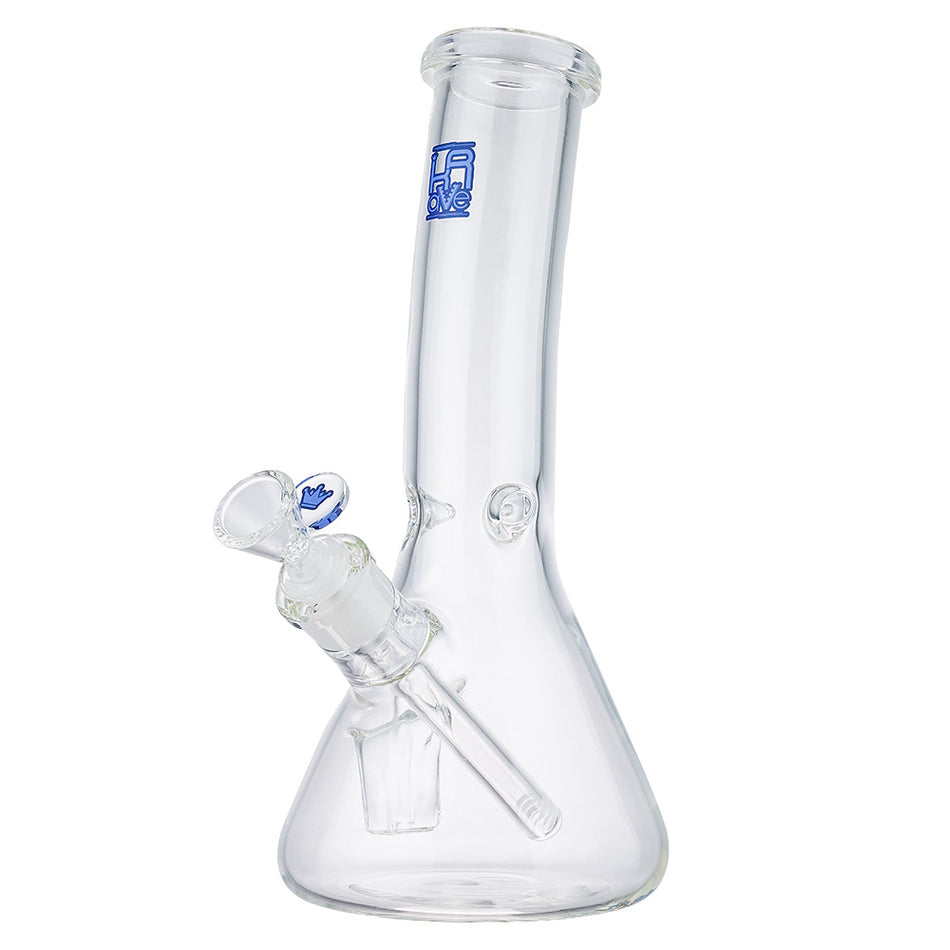 (WATER PIPE) 12" KRAVE BENT WITH LIGHTER POCKET - BLUE