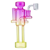 (OIL RIG) 8.5" BIPEDAL 2 TONE - PINK