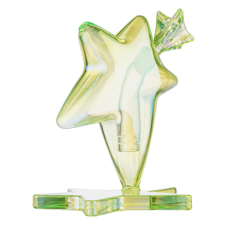 (WATER PIPE) 6.3" STELLA RIG - GREEN