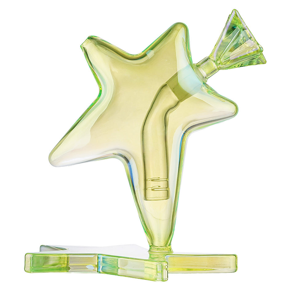 (WATER PIPE) 6.3" STELLA RIG - GREEN