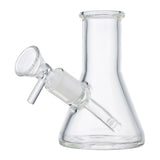 (WATER PIPE) 4" HEAVY MINI BEAKER - CLEAR