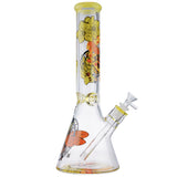 (WATER PIPE) 14" HONEY BEE 7mm THICK - YELLOW