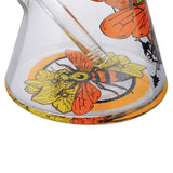 (WATER PIPE) 14" HONEY BEE 7mm THICK - YELLOW