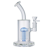 (WATER PIPE) 8.5" TREE PERC SOLID HEAVY - BLUE