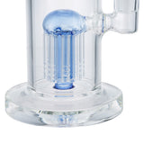 (WATER PIPE) 8.5" TREE PERC SOLID HEAVY - WHITE