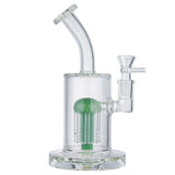 (WATER PIPE) 8.5" TREE PERC SOLID HEAVY - GREEN