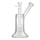 (WATER PIPE) 9" CLEAR HIGH-END "PULSE CHAMBER"