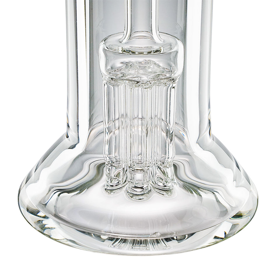 (WATER PIPE) 9" CLEAR HIGH-END "PULSE CHAMBER"