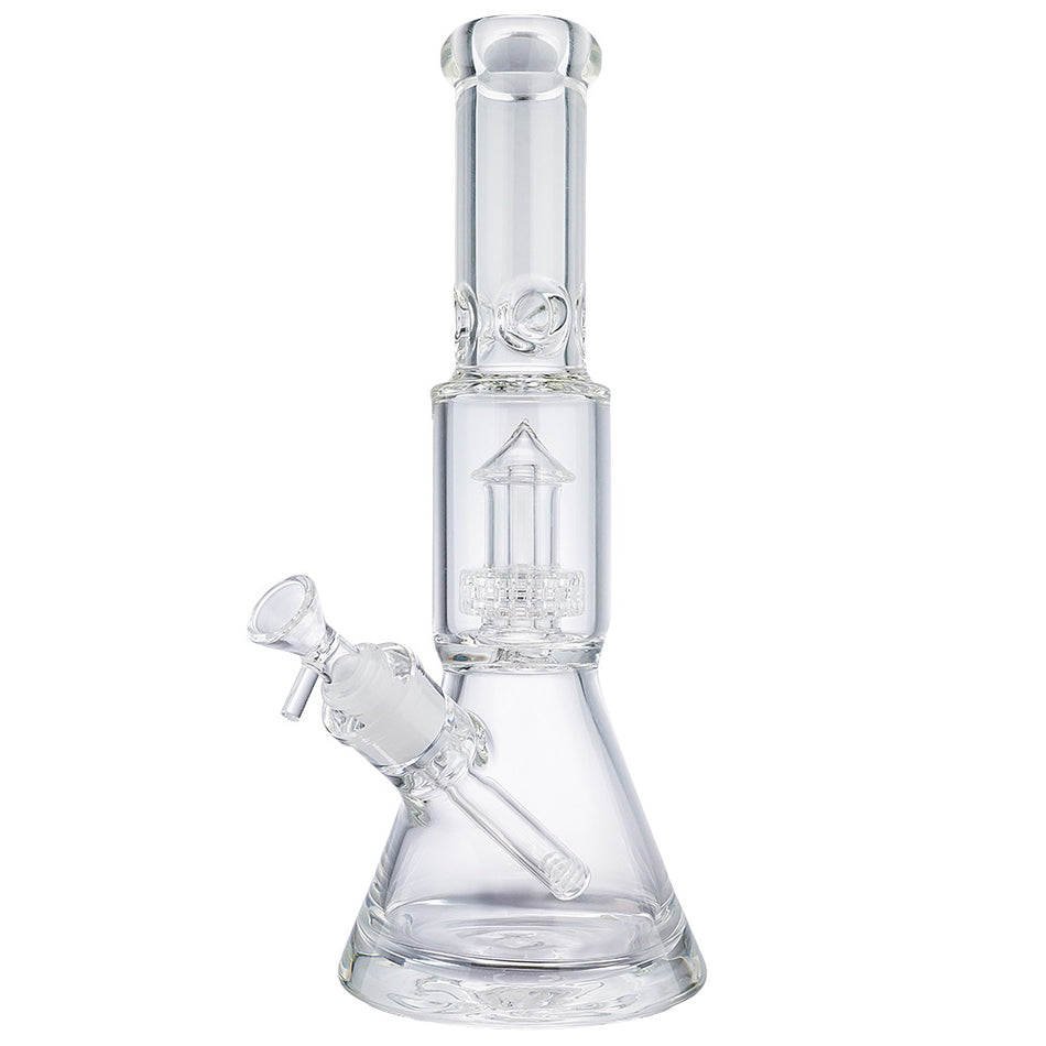 (WATER PIPE) 12.5" HIGH END "LEGACY" - CLEAR