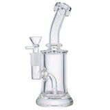 (WATER PIPE) 8" HIGH END "CORE" - CLEAR