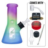 (WATER PIPE) 8" KTOO BEAKER SET FTZ082 - PURPLE