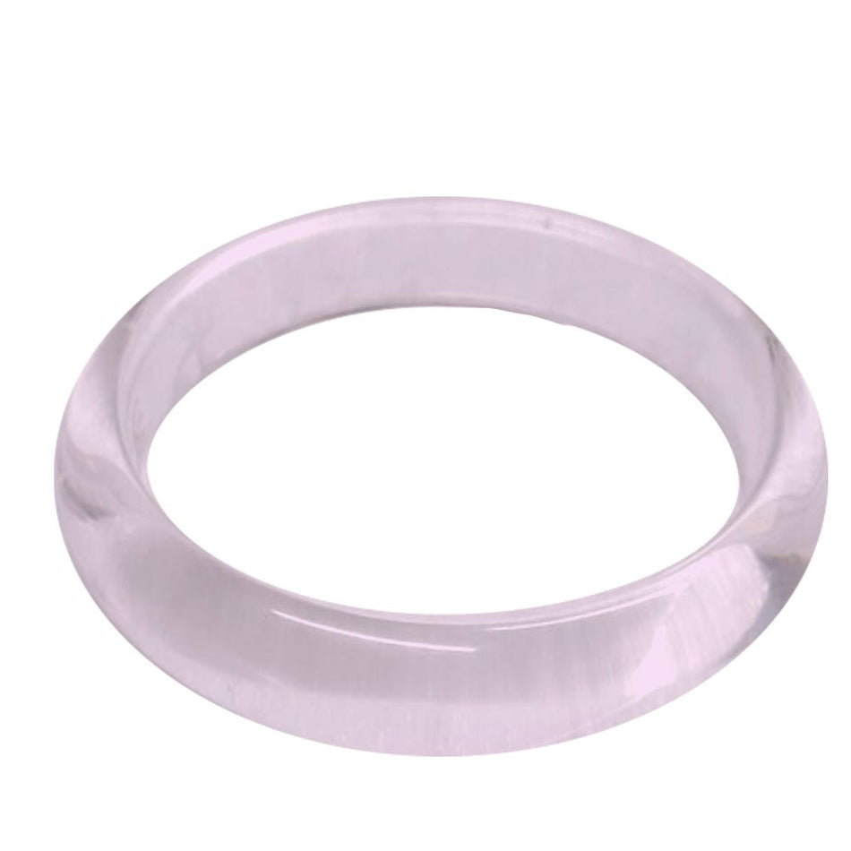 (RING) ROSE QUARTZ RINGS 36CT - ASSORTED