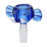(BOWL) 14mm BIG BOWL ELEPHANT - BLUE