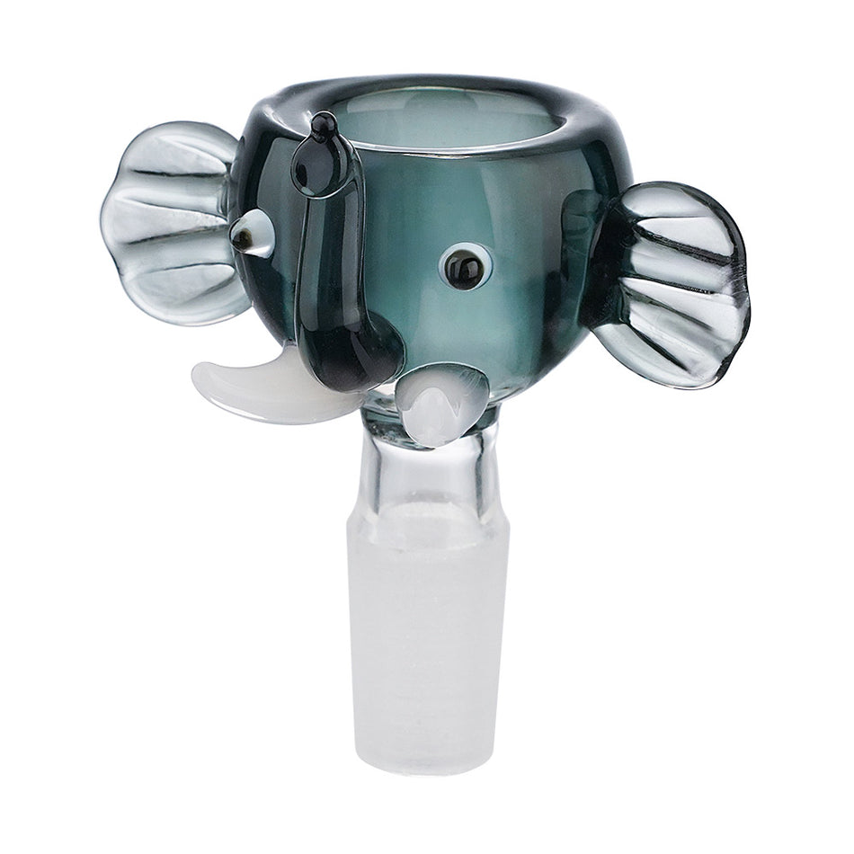 (BOWL) 14mm BIG BOWL ELEPHANT - GRAY