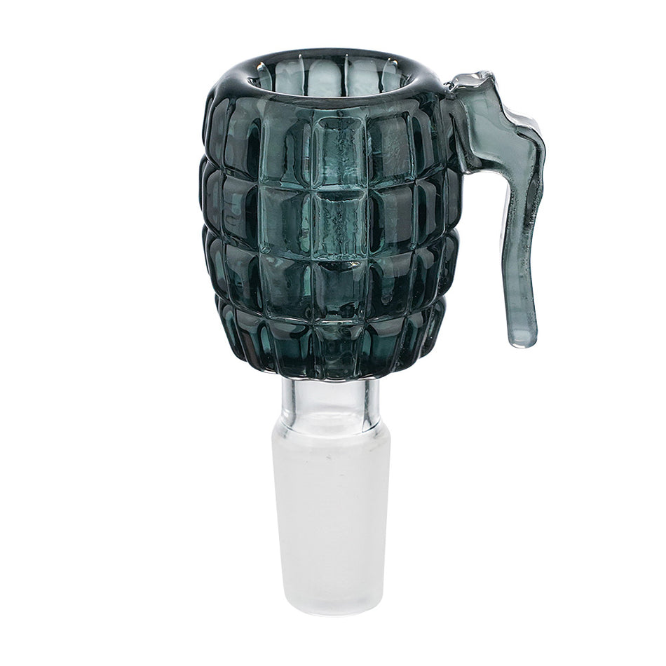 (BOWL) 14mm BIG BOWL GRENADE - GREY