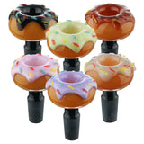 (BOWL) 14mm DONUT GOG BOWL - BLACK