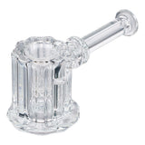 (HAMMER) 4.5" H.E GLASS "BASTION" - CLEAR