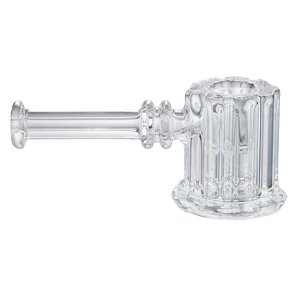 (HAMMER) 4.5" H.E GLASS "BASTION" - CLEAR