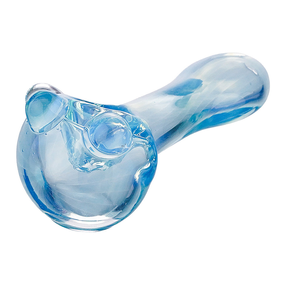 (HAND PIPE) 3.75" COLOR SILVER FUME