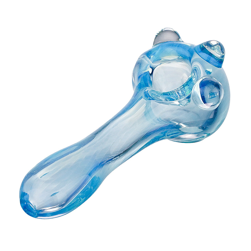 (HAND PIPE) 3.75" COLOR SILVER FUME
