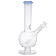 (WATER PIPE) 10" BIG GLOBE ON BEAKER - JADE BLUE