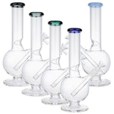 (WATER PIPE) 10" BIG GLOBE ON BEAKER - JADE BLUE