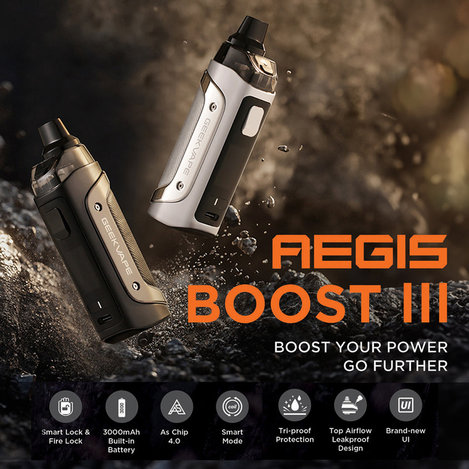 GEEKVAPE AEGIS BOOST 3 KIT Hibro Wholesale GEEKVAPE AEGIS BOOST 3 KIT Hibro Wholesale