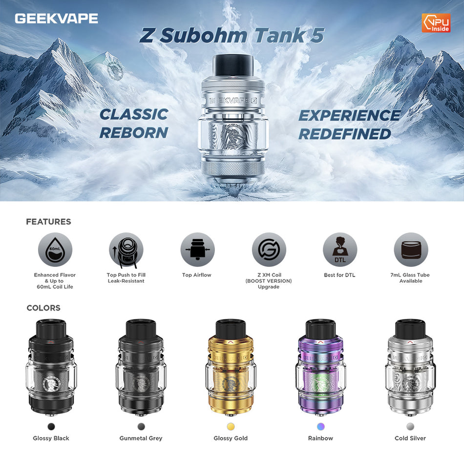 GEEKVAPE Z SUB OHM TANK 5