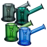 (HAND PIPE) 3.5" SOLID "BUBBLER" - BLUE