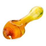 (HAND PIPE) 4" LIGHT BROWN FUME - ASSORTED COLOR