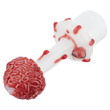 (HAND PIPE) 4.25" BRAIN DRIPPING MUSHROOM