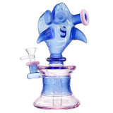 (RIG) 8.5" PSYCHEDELIC MONSTER FISH - BLUE PINK