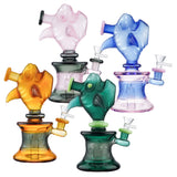 (RIG) 8.5" PSYCHEDELIC MONSTER FISH - BLUE PINK