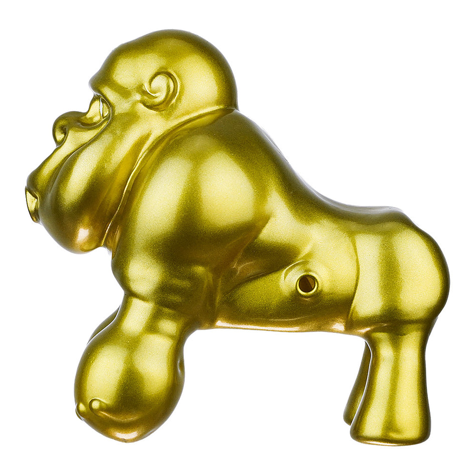 (HAND PIPE) 5" GORILLA - GOLD