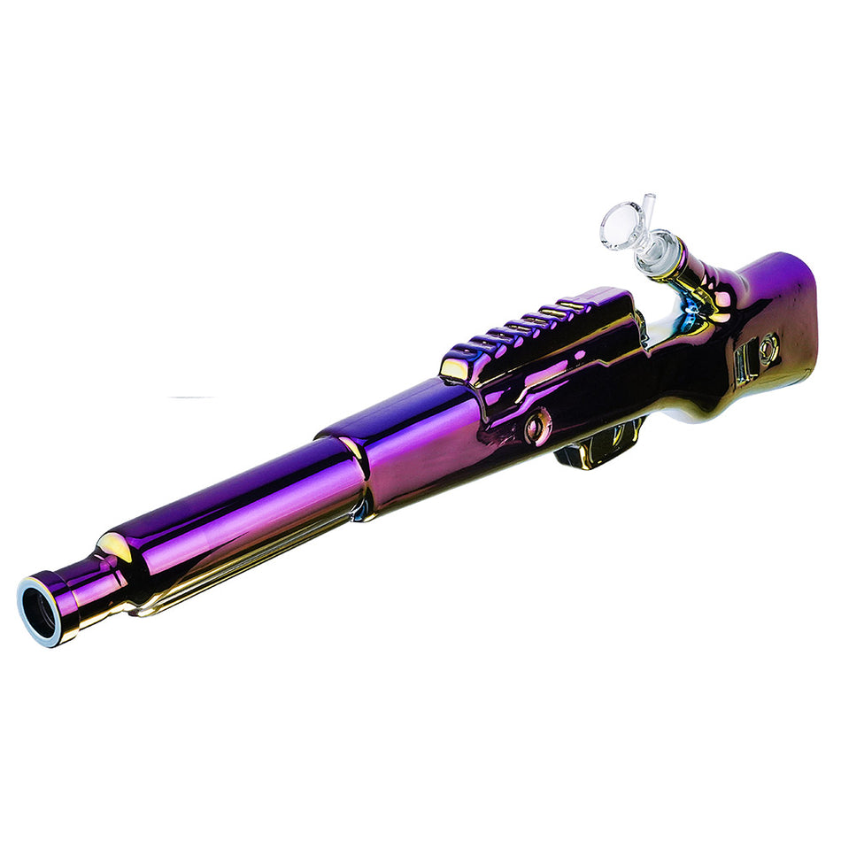 (WATER PIPE) 19" WESTERN STYLE - PURPLE