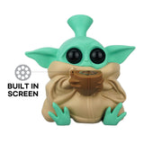 (RIG) 5" SILICONE YODA - TAN