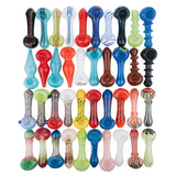 (BULKIES) ASSORTED SPOON PIPES 40CT - MEDIUM