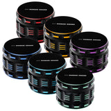 (GRINDER) 2.5" HUMAN GRADE 4PC #5T - ORANGE