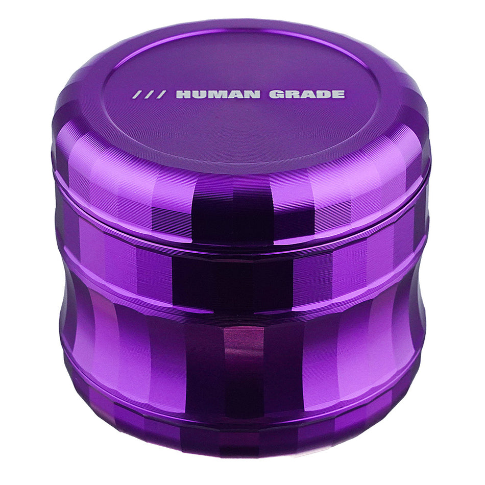 (GRINDER) 2.5" HUMAN GRADE 4PC #6M - PURPLE