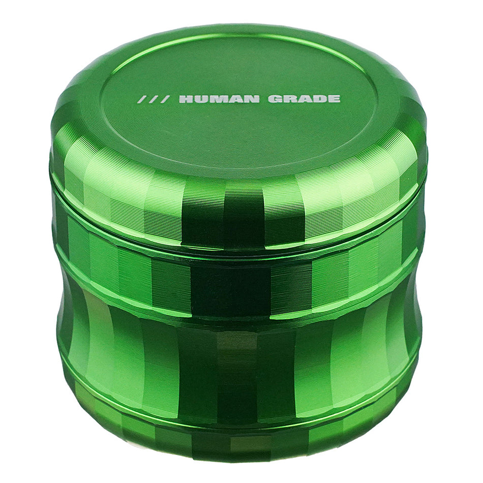 (GRINDER) 2.5" HUMAN GRADE 4PC #6M - GREEN