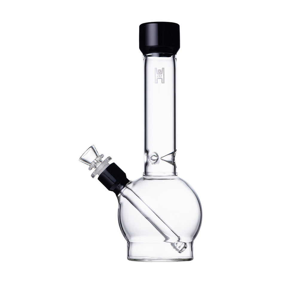 (WATER PIPE) 12" HUMAN GRADE BALL - BLACK