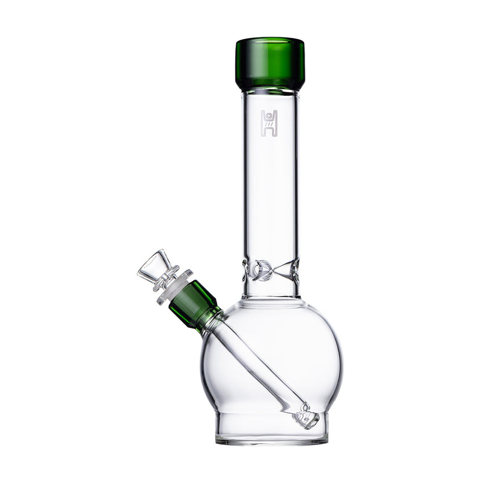 (WATER PIPE) 12" HUMAN GRADE BALL - GREEN