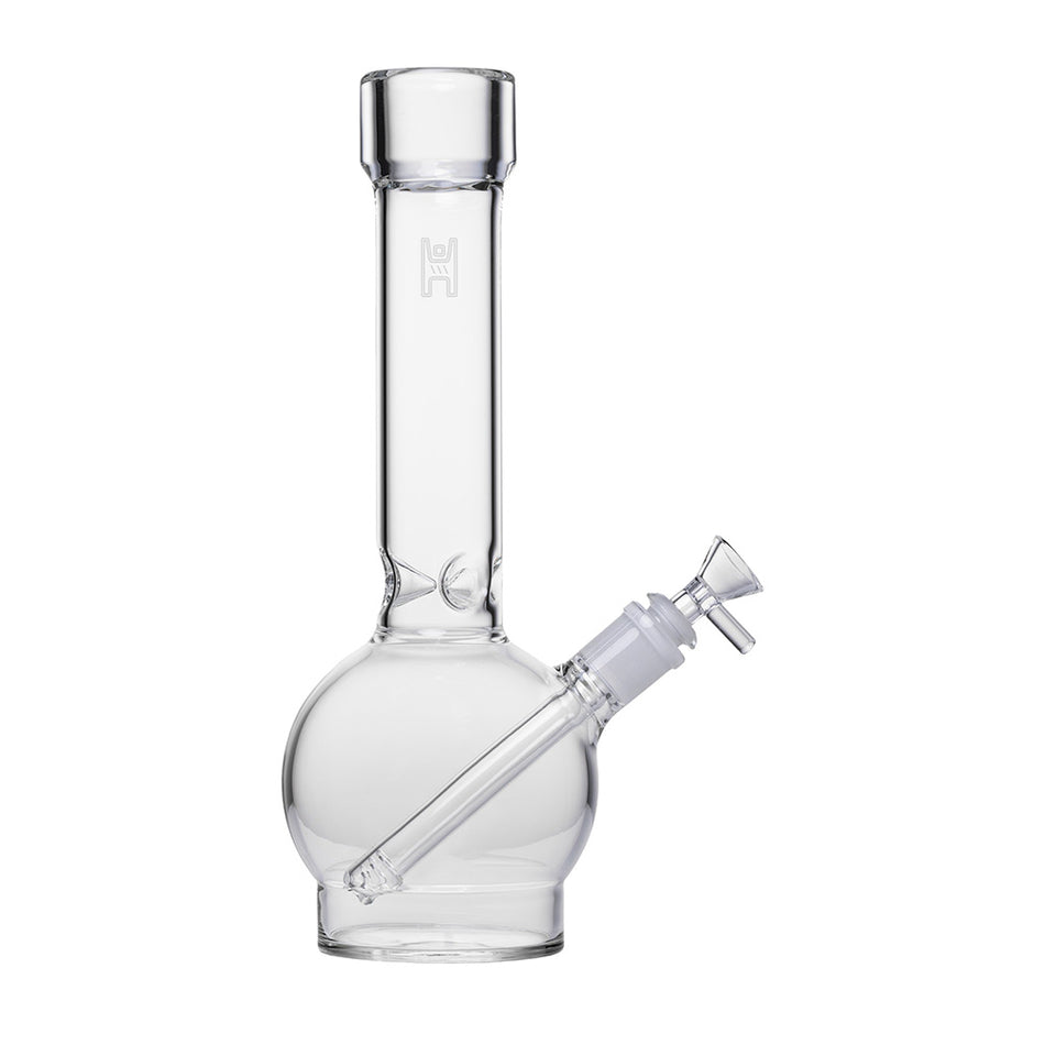 (WATER PIPE) 12" HUMAN GRADE BALL - CLEAR
